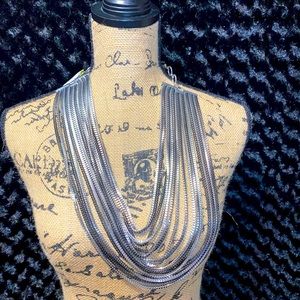 AMRITA SINGH CALYPSO SILVER CHAIN NECKLACE (NWT)